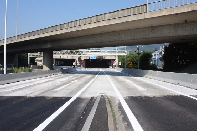 01_Plabutschtunnel-Portal Oströhre_RFB_Linz Autobahntunnel Asfinag Autobahn Österreich
