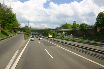 A115 Autobahn Berlin AVUS Zubringer  Spanische Allee 107