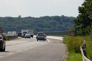 A52 Autobahn Ruhrtalbrücke Mülheim Ruhr Mintard Essen 2