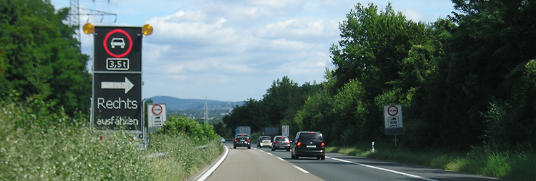 A643 Lkw Sperranlage Autobahn Rheinbrücke Wiebaden Schierstein Mainz Mombach 92