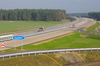 A 14 Bundesautobahn Magdeburg - Schwerin Wolmirstedt Ortsumfahrung Colbitz Autobahneinweihung 54