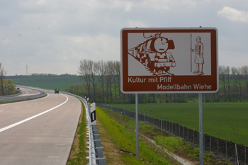 A 38 Bundesautobahn  Artern - Heldrungen Modellbahn Wiehe 96