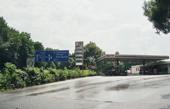 A 40 B 1 Ruhrschnellweg  Tankstelle 37
