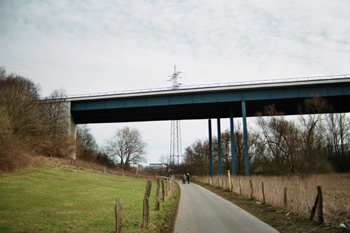 A 544 Aachen Autobahn Vollsperrung Haarbachtalbrücke Sprengung Brückenneubau Hüls 12A