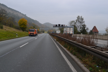 Autobahn A4 Leutraltal Magdala Jena Schorba Verkehrsumlegung 13