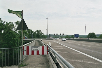 Autobahn A643 Mainz - Wiesbaden Schiersteinerbrücke 10