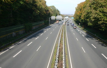Autobahn A 43 Münster - Recklinghausen - Wuppertal sechsstreifiger Ausbau 25