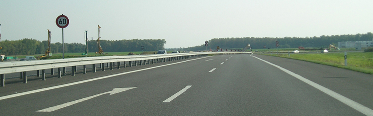 Autobahn Umfahrung Borna A 72 Chemnitz - Leipzig 55