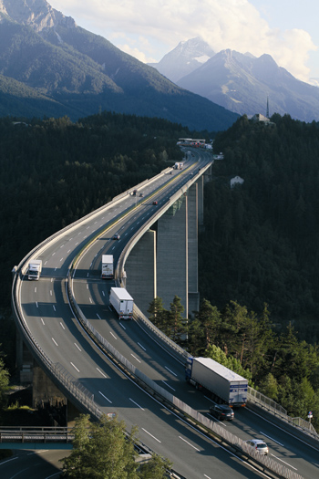 Brennerautobahn Europabrücke