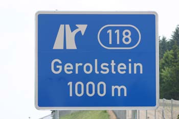 Bundesautobahn A 1 Gerolstein - Kelberg Anschlußstelle 23