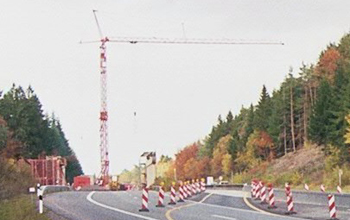 Grünbrücke Autobahn A 1 Hasborn 7