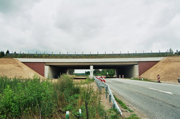 Grünbrücke Autobahn A 21 B 404 Wahlstedt10