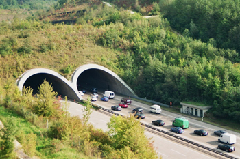 Grünbrücke Autobahn A 8 Aichelberg Trassenverlegung 26