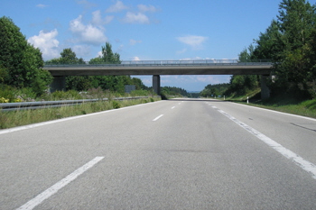 Höchster Autobahnpunkt Bundesautobahn A 7 bei Nesselwang 52