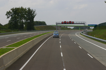IMGP11Autobahn Kln - Aachen Dren Kerpen Autobahnneubau Verkehrsfreigabe Autobahnpolizei Straen.NRW 63