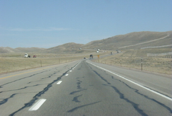 Interstate 80 in Utah USA Autobahn 82