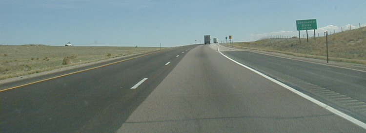 Interstate 80 in Utah USA Autobahn Kontinentalscheide Continatel Divide 77