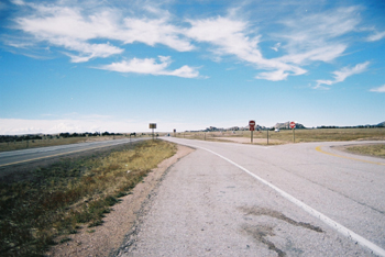 Interstate I-90 Wyoming USA Autobahn 28