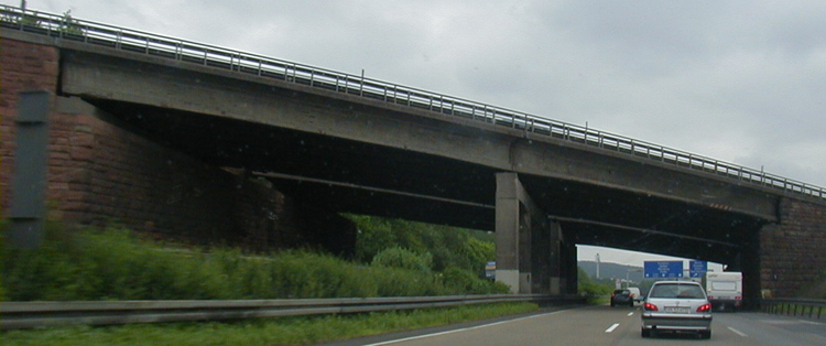 Kirchheimer Dreieck  Autobahn A 4 Autobahn A 7 23
