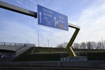 Neue Bundesautobahn  A30 Nordumfahrung Bad Oeynhausen 021