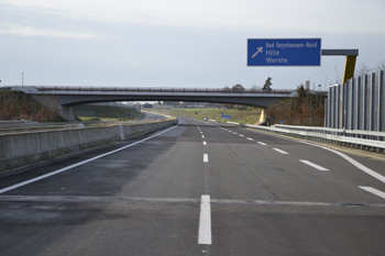 Neue Bundesautobahn  A30 Nordumfahrung Bad Oeynhausen 033