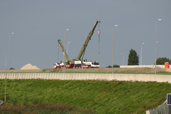 Rijksweg A74 autosnelweg Autobaan Venlo Tegelen  Rijkswaterstaat Duravermeer 48