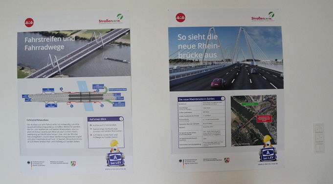 Straen.NRW Brgerbro Rheinbrcke Kln-Merkenich Leverkusen Autobahnbrcke Neubau Verkehrssicherheit 15