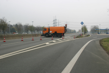 Wiederfreigabe Autobahn A 57 Dormagen nach Vollsperrung 82