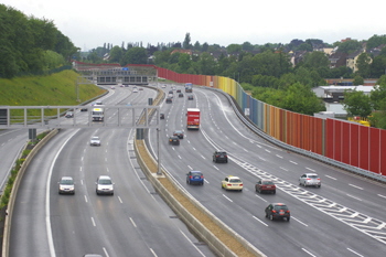 A448 A40 Ruhrschnellweg Autobahndreieck Bochum-West Verkehrsfreigabe 43