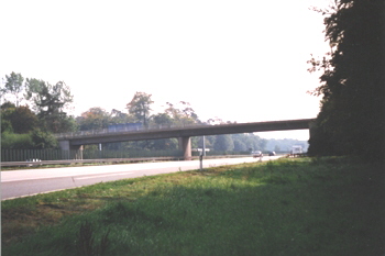 A5 Autobahn Frankfurt Darmstadt Gedenkstätte Bernd Rosemeyer 80