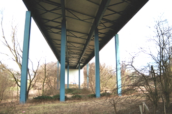 A 544 Aachen Autobahn Vollsperrung Haarbachtalbrücke Sprengung Brückenneubau Hüls 7A