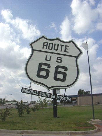 Route 66 US Highway in Oklahoma 27