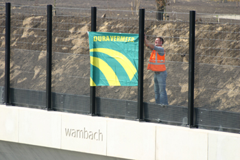 opening Freigabe der Autobahn A 61 n  A74 snelwegen Lückenschluß verbindingsweg Venlo Duravermeer 04
